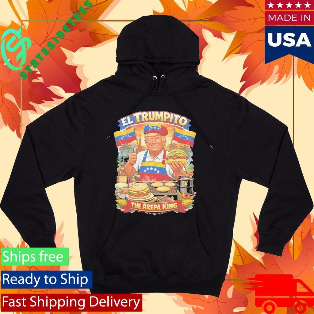 El Trumpito The Arepa King Shirt Unisex , , , Long Sleeve Tee
