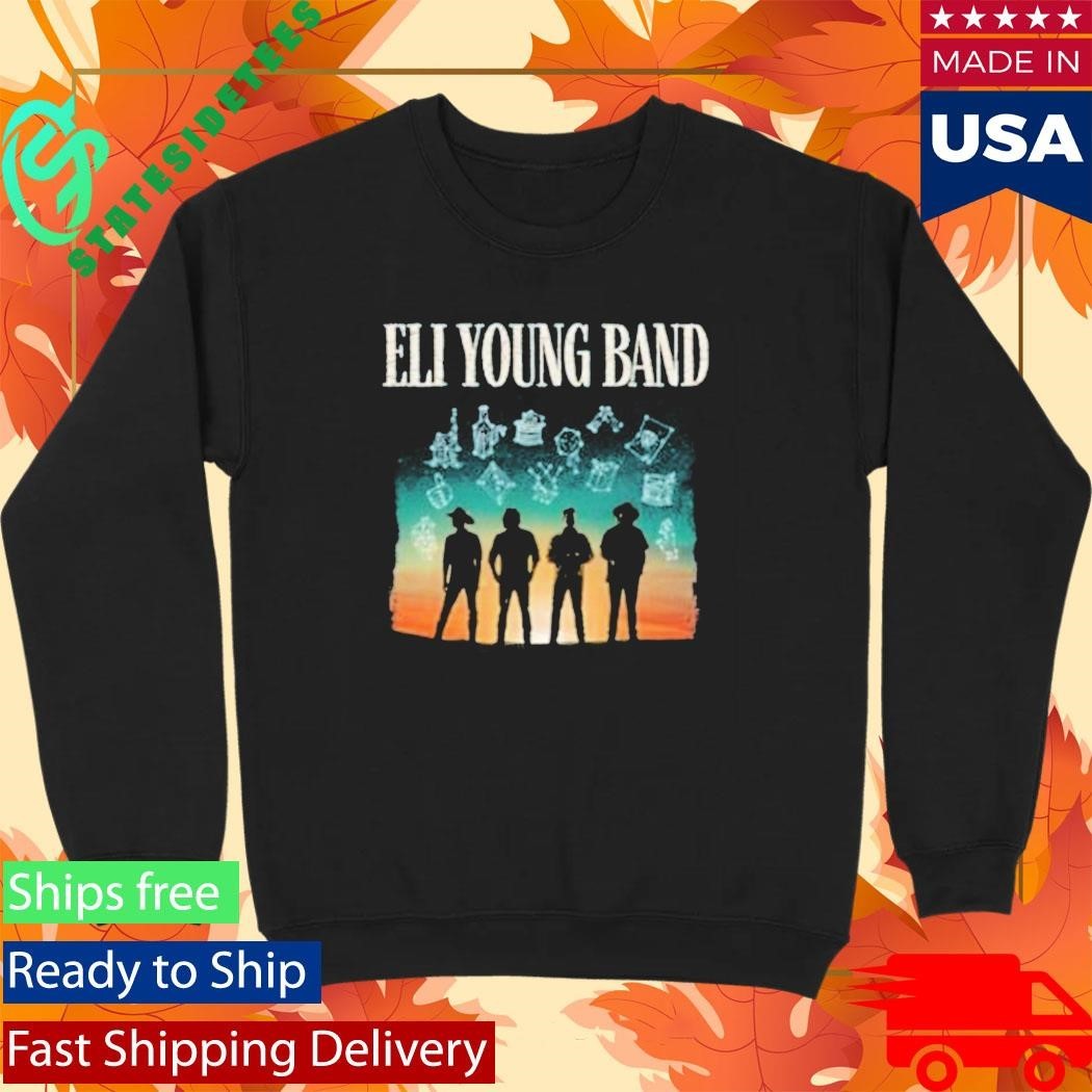Eli Young Band 2025 Strange Hours Tour Shirt Unisex , , , Long Sleeve Tee