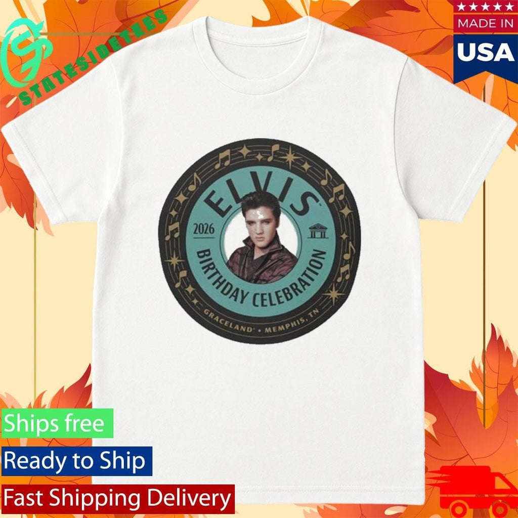 Elvis Presley 91St Birthday Unisex , , , Long Sleeve Tee