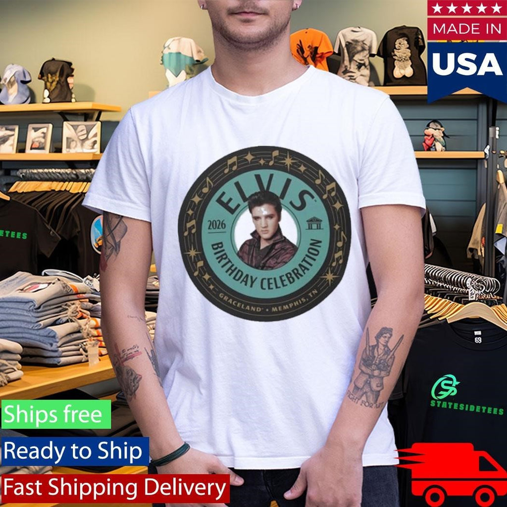 Elvis Presley 91St Birthday Unisex , , , Long Sleeve Tee