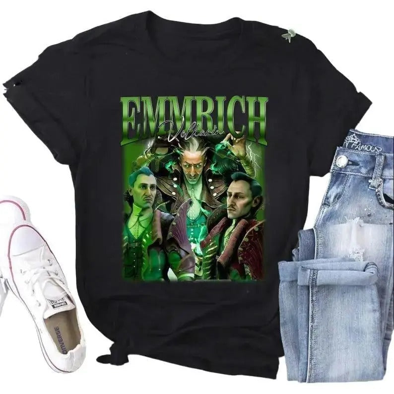 Emmrich Volkarin Bootleg Shirt Dragon Age Veilguard Gamer Shirt Fantasy T-Shirts