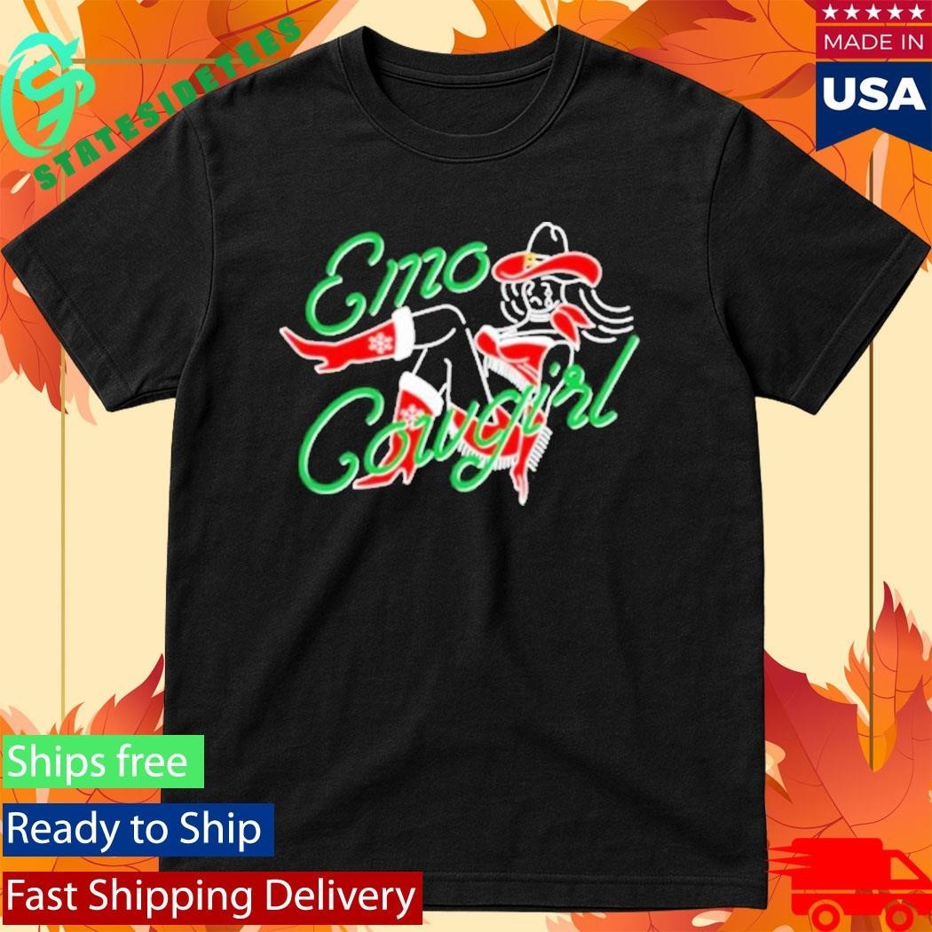 Emo Cowgirl Holiday Baby Shirt Unisex , , , Long Sleeve Tee