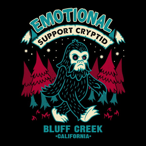 Emotional Support Cryptid Bigfoot