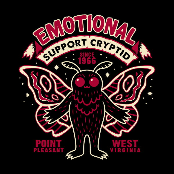 Emotional Support Cryptid Mothman