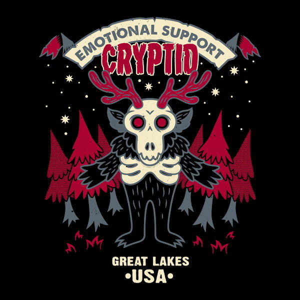 Emotional Support Cryptid Wendigo