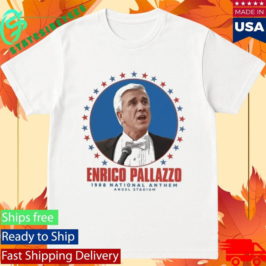 Enrico Pallazzo 1988 National Anthem Naked Gun Shirt Unisex , , , Long Sleeve Tee