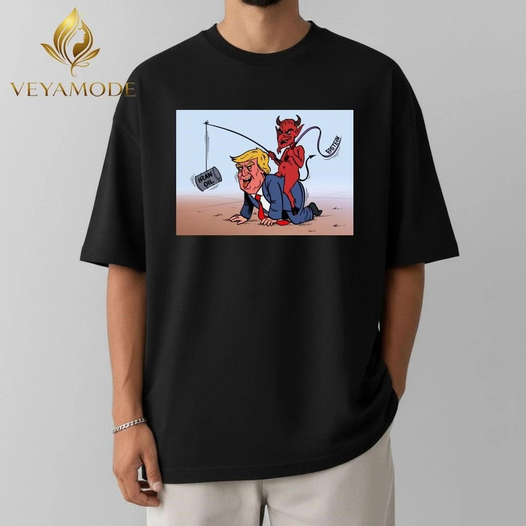 Epstein ride Trump Iran oil tee Unisex , , , Long Sleeve Tee