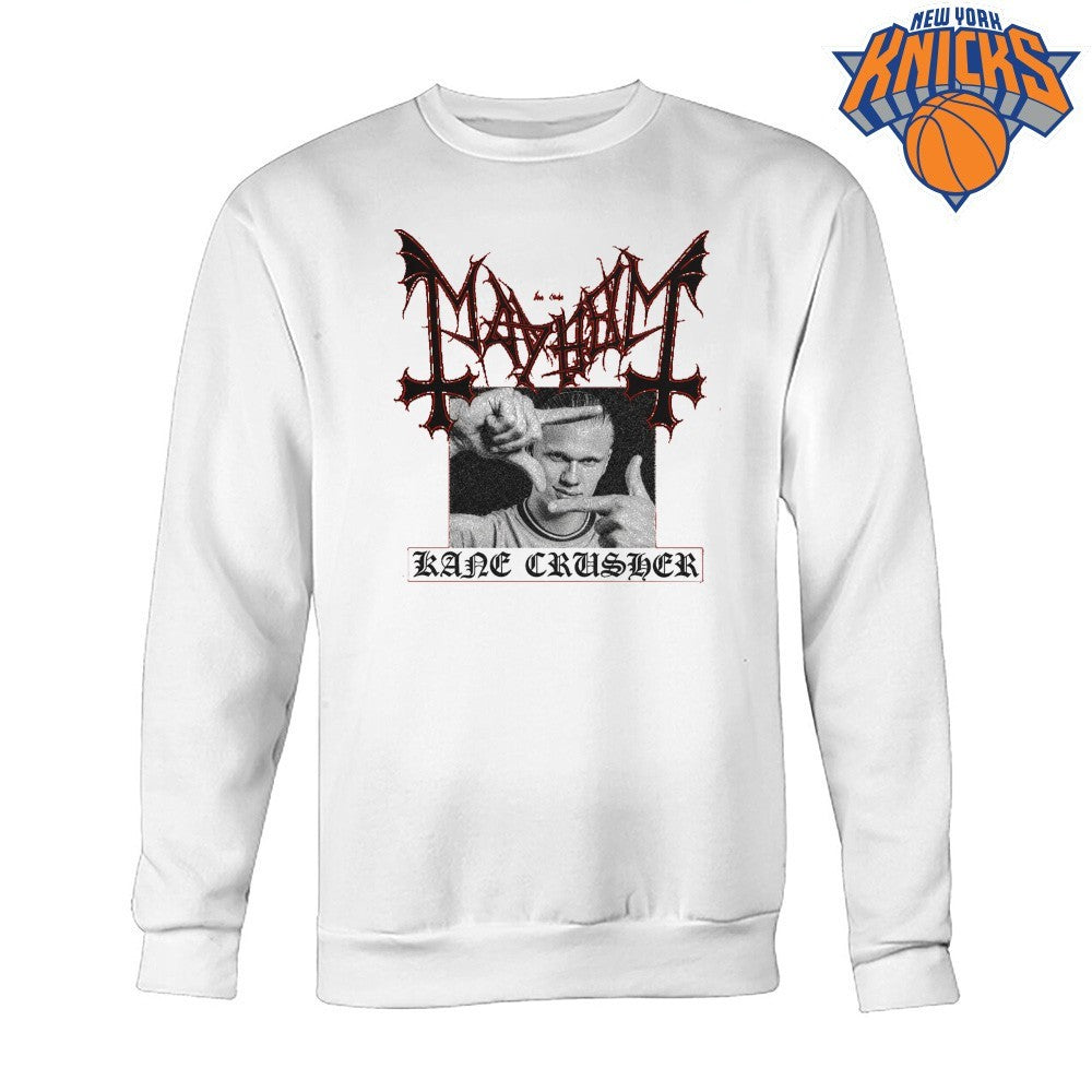 Erling Haaland Kane Crusher Mayhem Heavy Metal Style Shirt