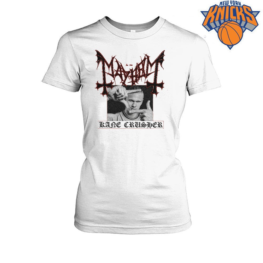 Erling Haaland Kane Crusher Mayhem Heavy Metal Style Shirt