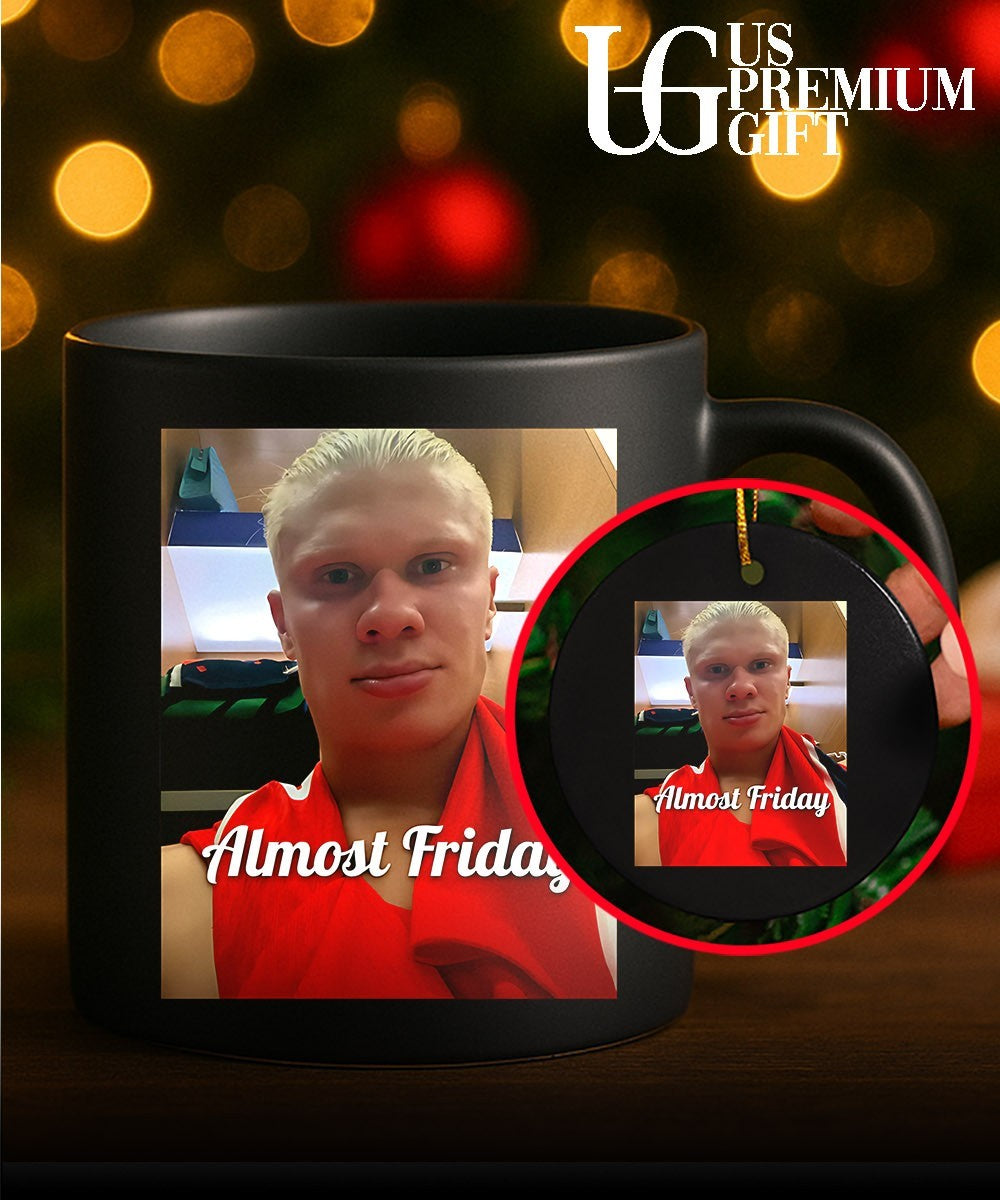 Erling Haaland Norway selfie Almost Friday shirt