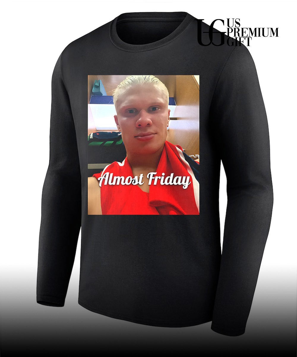 Erling Haaland Norway selfie Almost Friday shirt