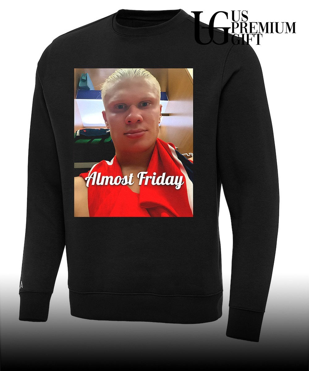 Erling Haaland Norway selfie Almost Friday shirt