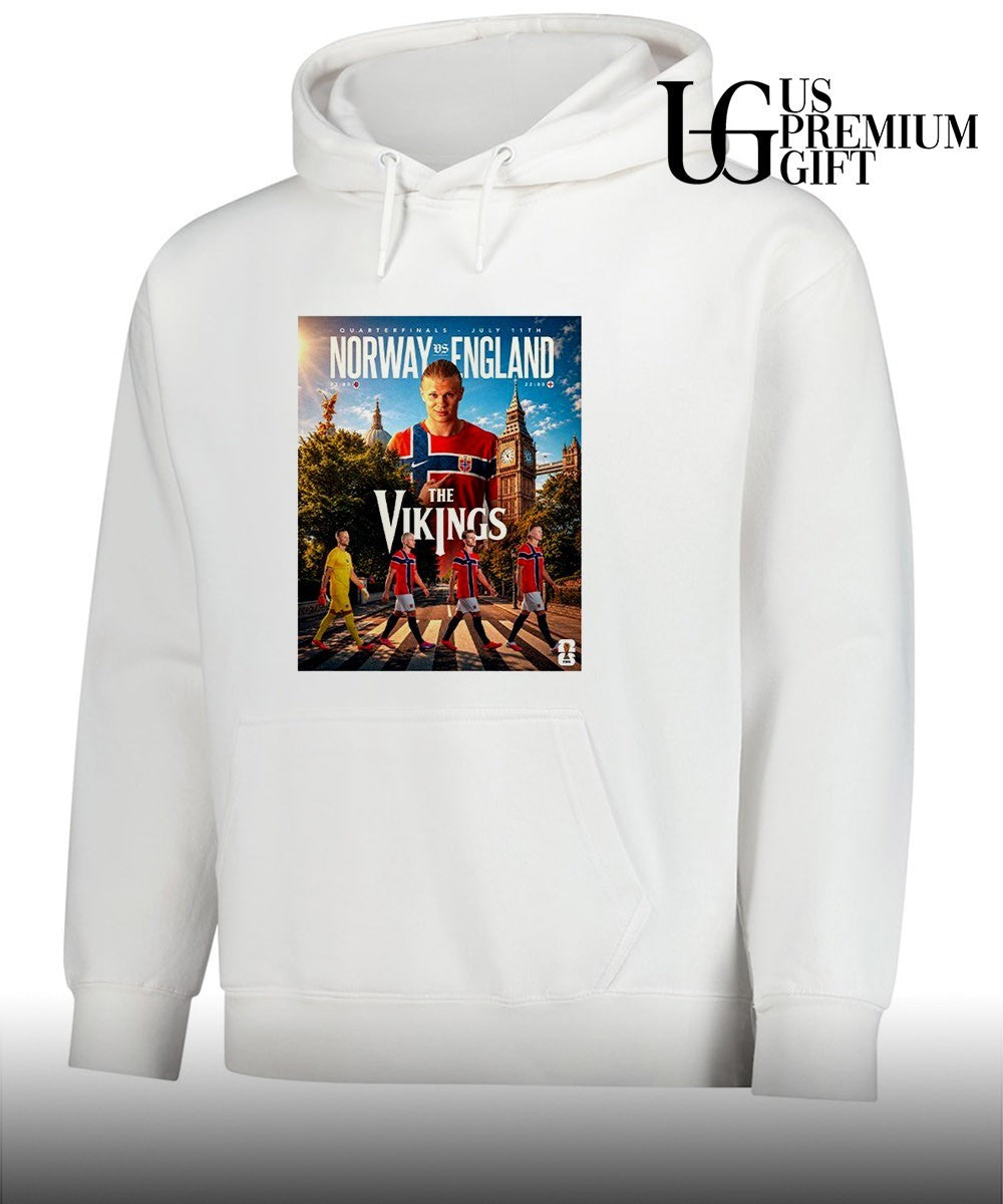 Erling Haaland Norway vs England 2026 World Cup Quarterfinals Abbey Road shirt