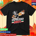 Espresso Shot Italia Baseball Shirt Unisex , , , Long Sleeve Tee