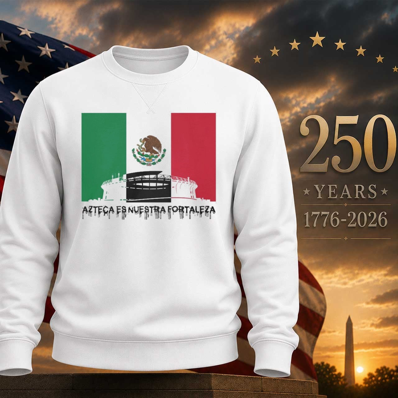 Estadio Azteca Altitude Mexico Football Shirt