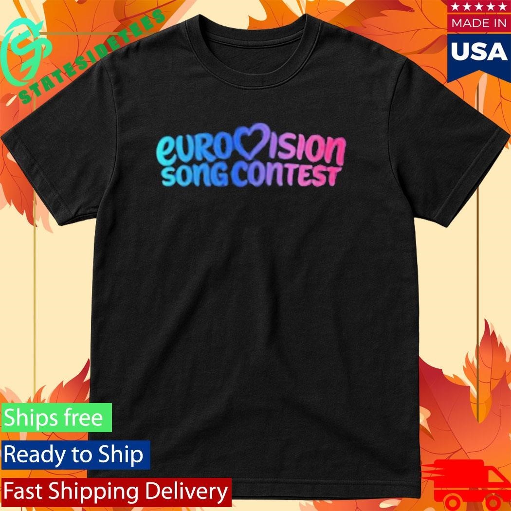 Eurovision Song Contest Gradient Logo Shirt Unisex , , , Long Sleeve Tee