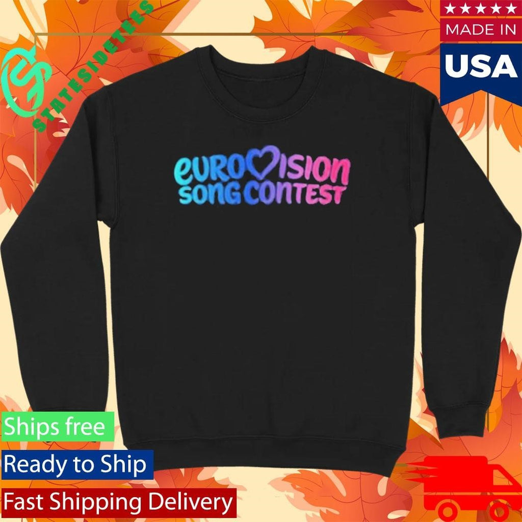 Eurovision Song Contest Gradient Logo Shirt Unisex , , , Long Sleeve Tee