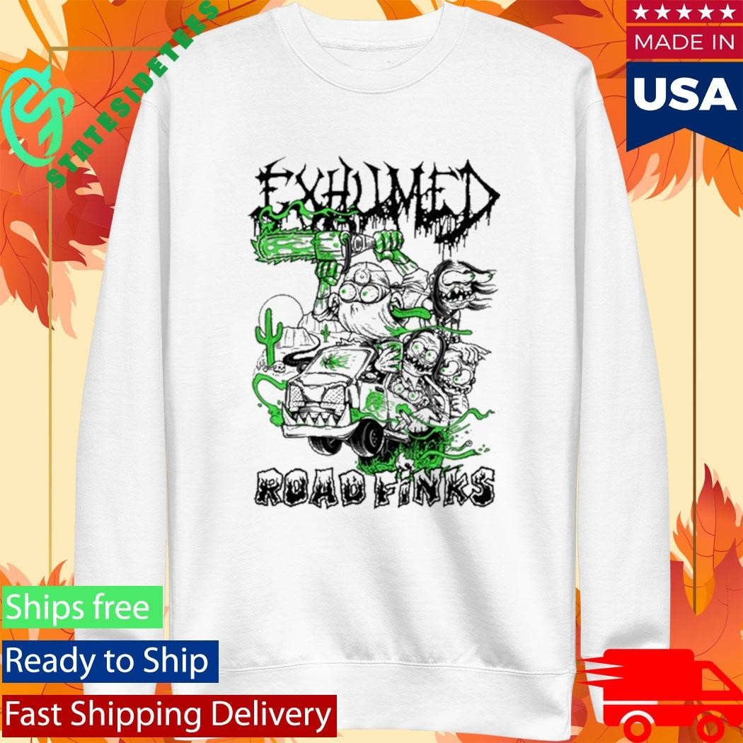 Exhumed Road Fink Shirt Unisex , , , Long Sleeve Tee