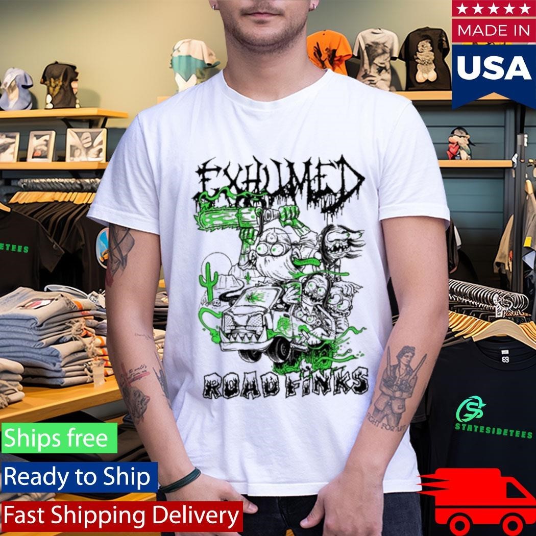Exhumed Road Fink Shirt Unisex , , , Long Sleeve Tee