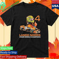 F1 Racing Lando Norris 2025 World Champion Fan Tribute Shirt Unisex , , , Long Sleeve Tee
