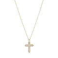 Faith Over Fear Cross Necklace T-Shirts