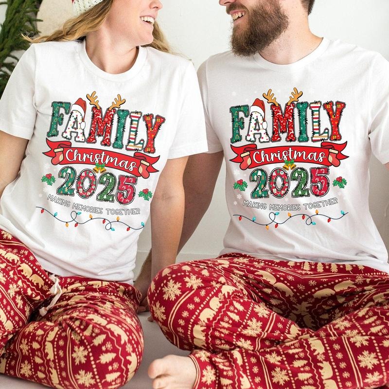 Family 2025 Shirt Matching Matching Family Shirt Family T-Shirts