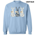 Fancy Floral Bunny Trio 'NLB' T-Shirts