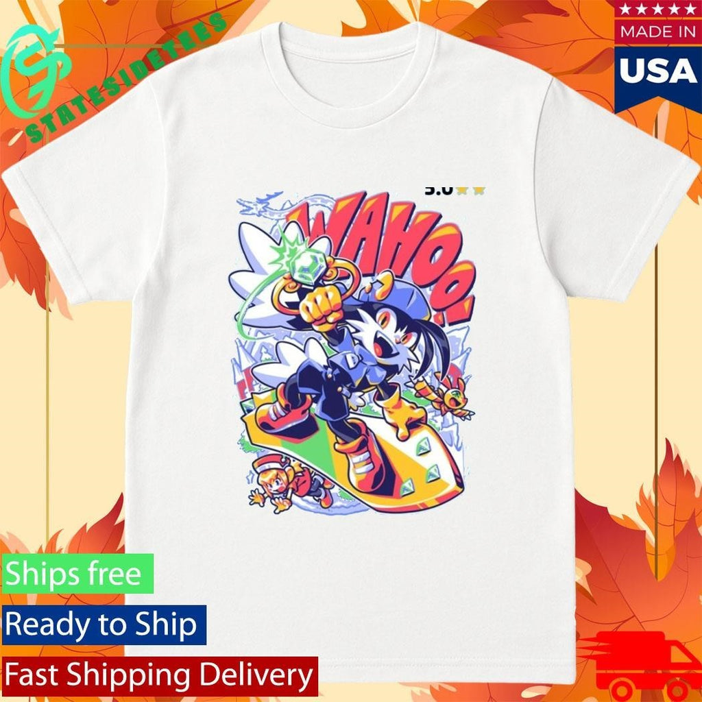 Fangamer Klonoa Wahoo Shirt Unisex , , , Long Sleeve Tee