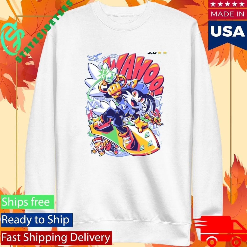 Fangamer Klonoa Wahoo Shirt Unisex , , , Long Sleeve Tee