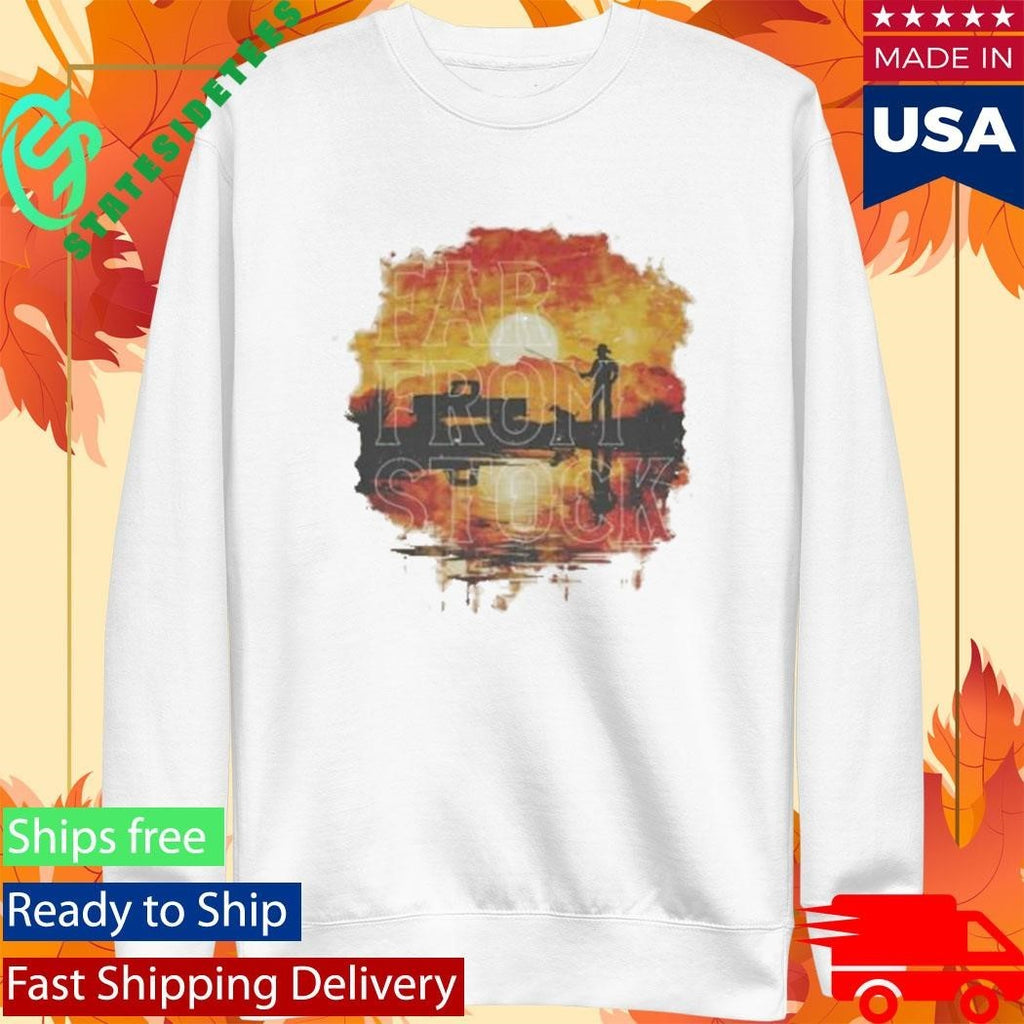 Far From Stock Fishin Shirt Unisex , , , Long Sleeve Tee
