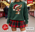 Faux Crochet Rudolph T-Shirts