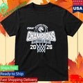 Fayetteville State Men’s Basketball 2026 CIAA Tournament Champions Shirt Unisex , , , Long Sleeve Tee