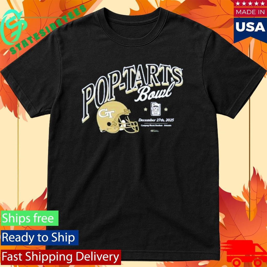 Fcs Merchandise 2025 Pop Tarts Bowl Georgia Tech Shirt Unisex , , , Long Sleeve Tee