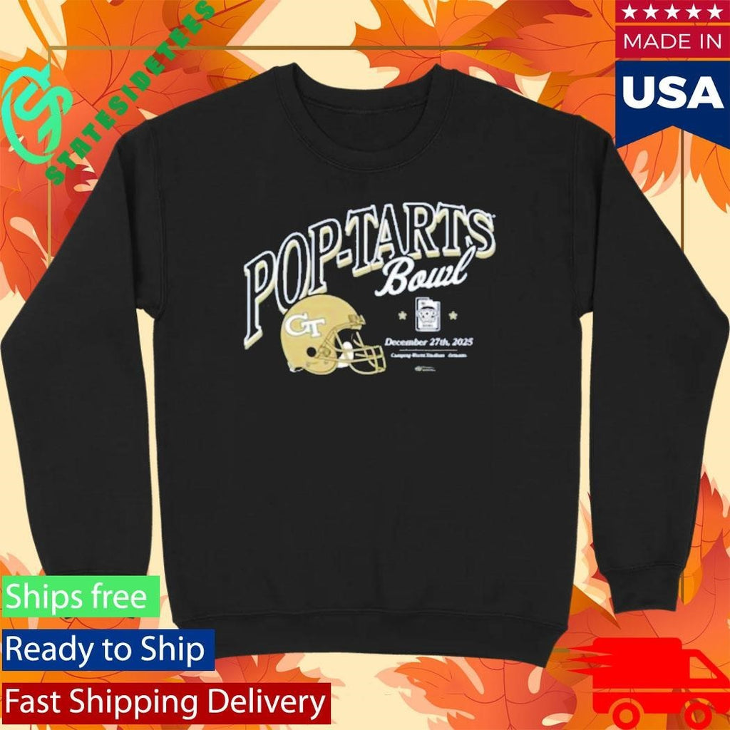 Fcs Merchandise 2025 Pop Tarts Bowl Georgia Tech Shirt Unisex , , , Long Sleeve Tee