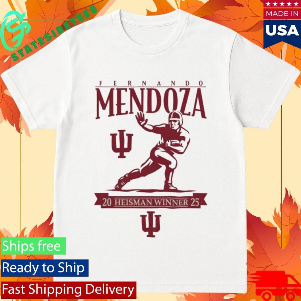 Fernando Mendoza 2025 Heisman Trophy Winner Shirt Unisex , , , Long Sleeve Tee