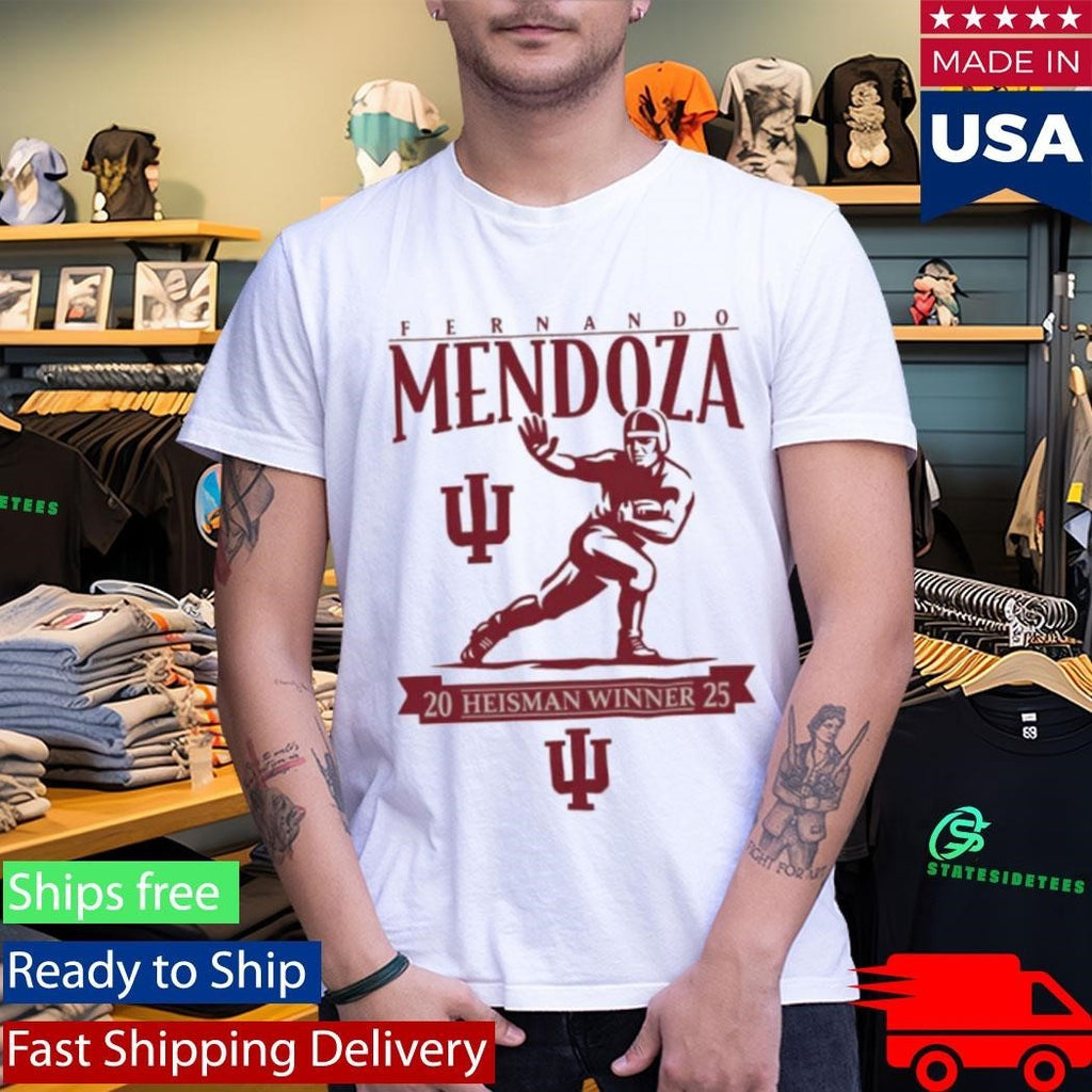 Fernando Mendoza 2025 Heisman Trophy Winner Shirt Unisex , , , Long Sleeve Tee