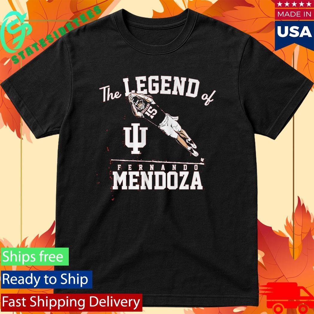 Fernando Mendoza Touchdowns The Legend Signature Unisex , , , Long Sleeve Tee