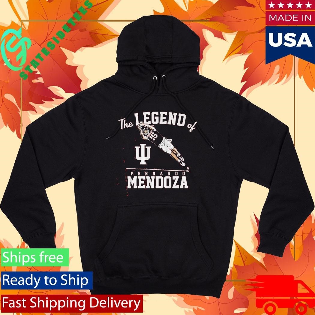 Fernando Mendoza Touchdowns The Legend Signature Unisex , , , Long Sleeve Tee