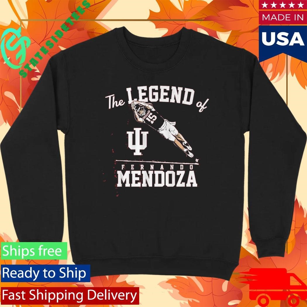 Fernando Mendoza Touchdowns The Legend Signature Unisex , , , Long Sleeve Tee