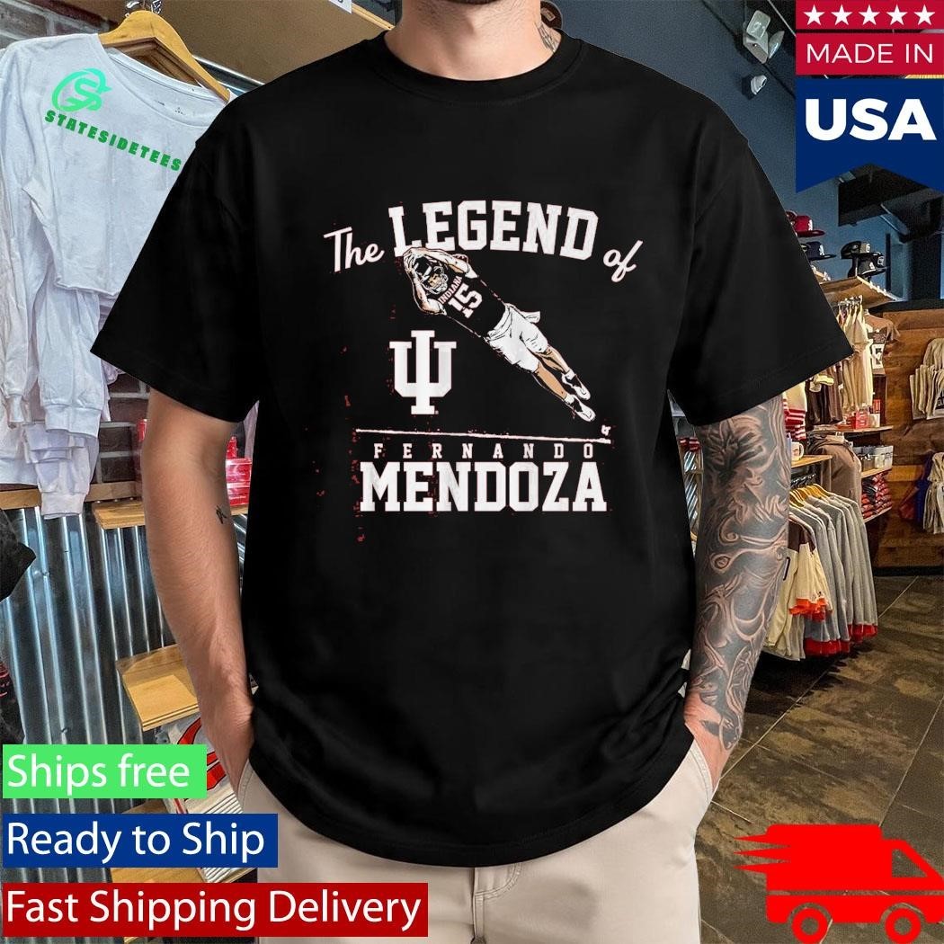 Fernando Mendoza Touchdowns The Legend Signature Unisex , , , Long Sleeve Tee