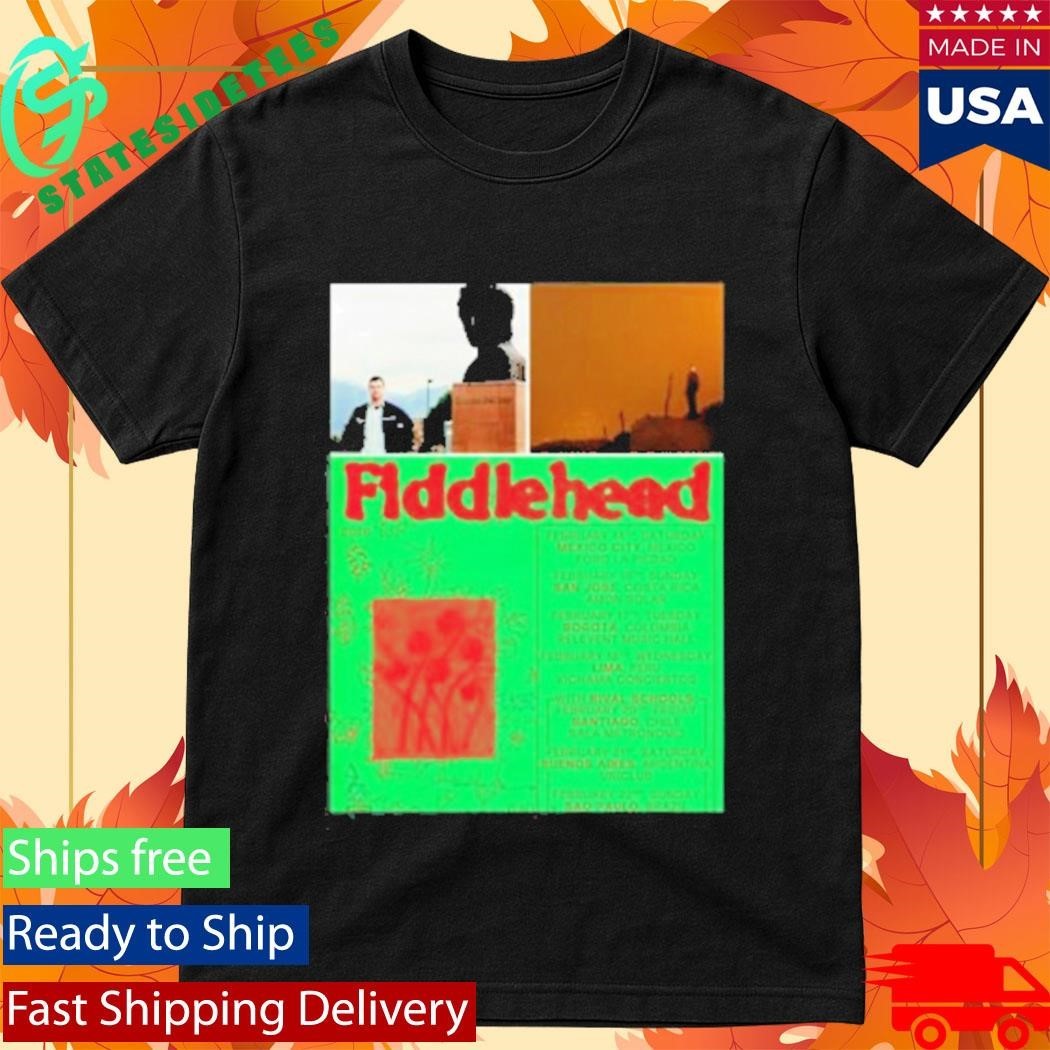 Fiddlehead February 2026 Shows Poster Shirt Unisex , , , Long Sleeve Tee