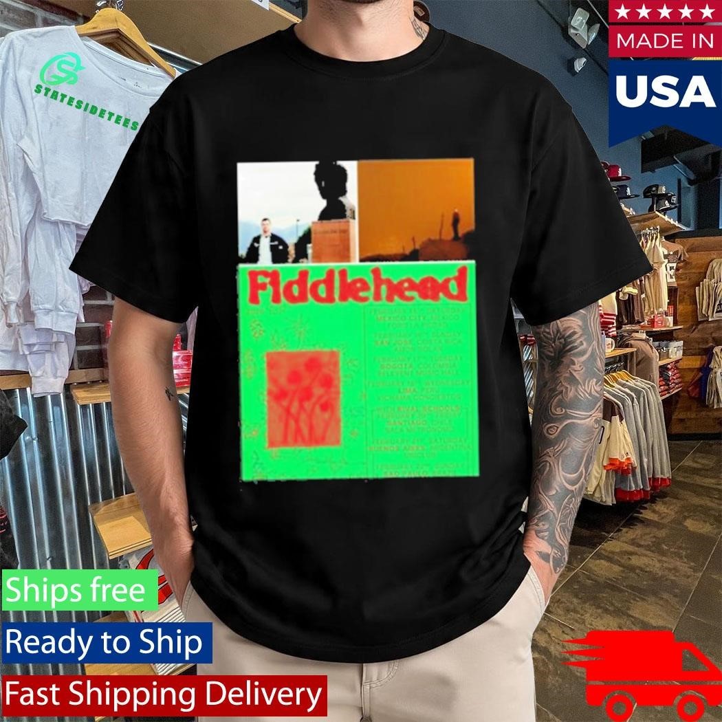 Fiddlehead February 2026 Shows Poster Shirt Unisex , , , Long Sleeve Tee