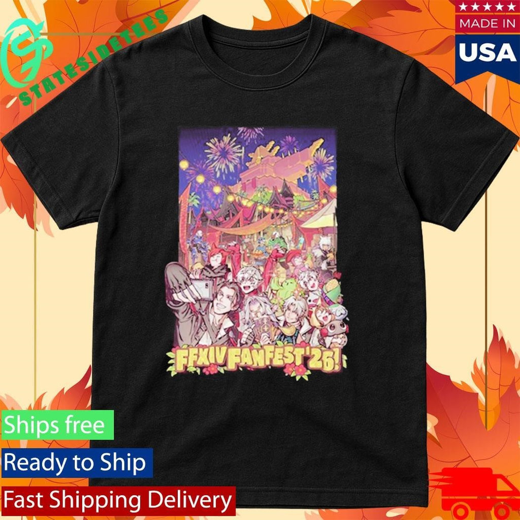 Final Fantasy XIV Night Market Shirt Unisex , , , Long Sleeve Tee