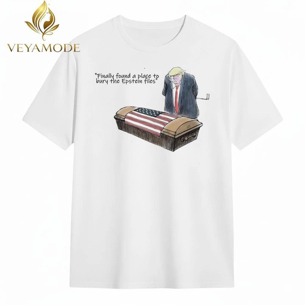 Finally found a place to bury the Epstein files Trump tee Unisex , , , Long Sleeve Tee