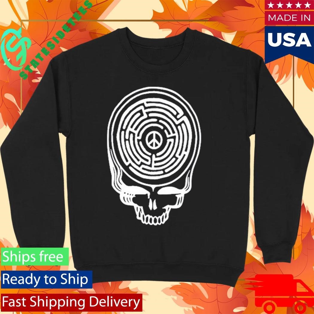 Find Peace Skull Shirt Unisex , , , Long Sleeve Tee