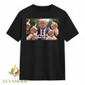 Fingers Across America Trump tee Unisex , , , Long Sleeve Tee