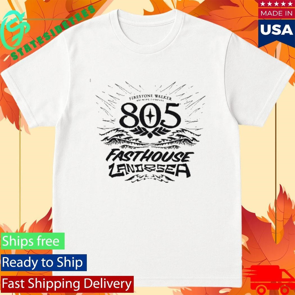Firestone Walker 805 X Fasthouse Land & Sea Shirt Unisex , , , Long Sleeve Tee
