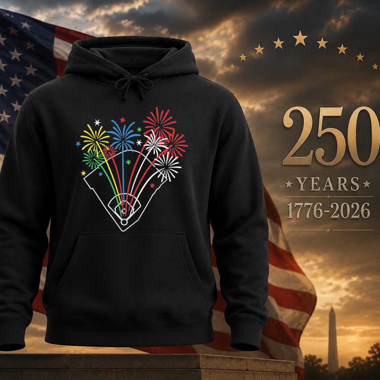 Fireworks On The 4th Of July Shirt