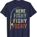 Fishing Shirt Here Fishy Funny T-Shirts