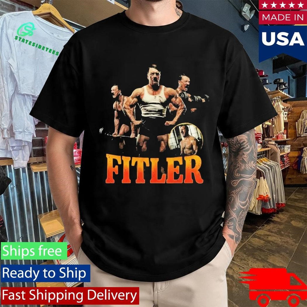 Fitler Adolf Hitler Gym Meme Shirt Unisex , , , Long Sleeve Tee